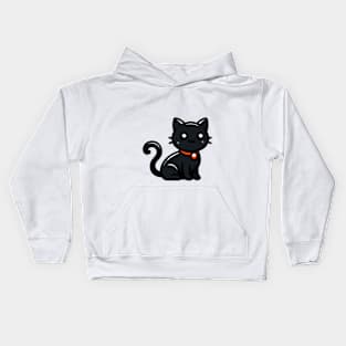 BLACK CAT Kids Hoodie